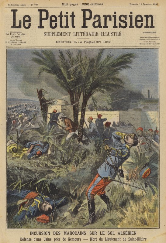Incursion by Moroccans into Algeria by (after) Carrey