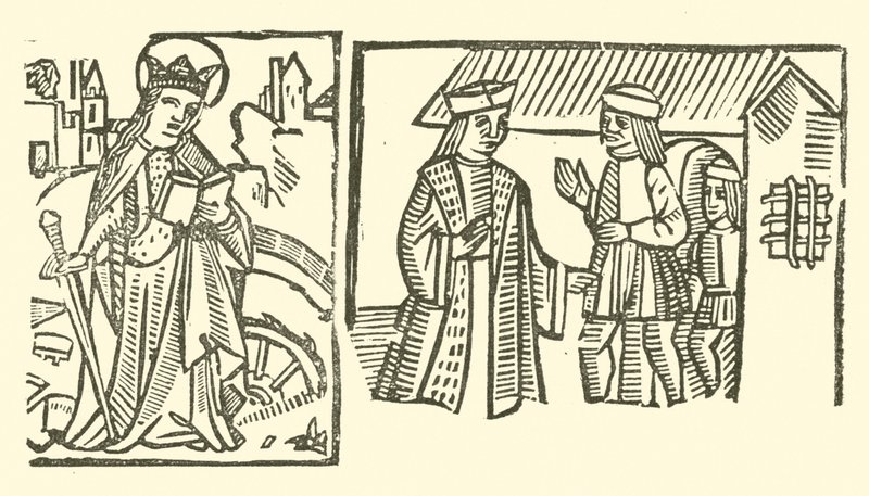 Illustration for The Roxburghe Ballads by (after) English School