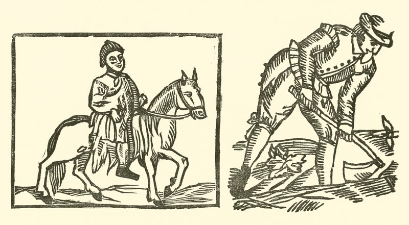Illustration for The Roxburghe Ballads by (after) English School