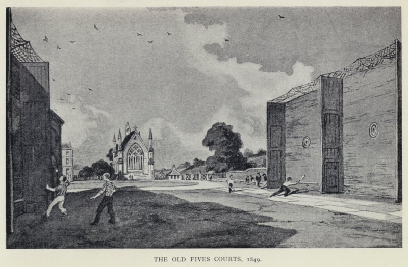 The Old Fives Courts by (after) English School