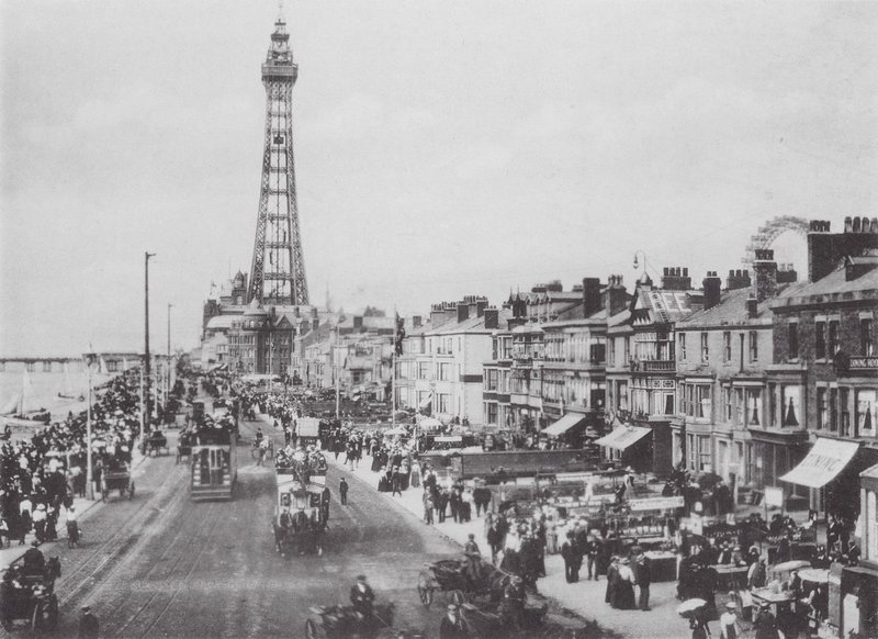 Central Promenade, Blackpool by (after) English photographer