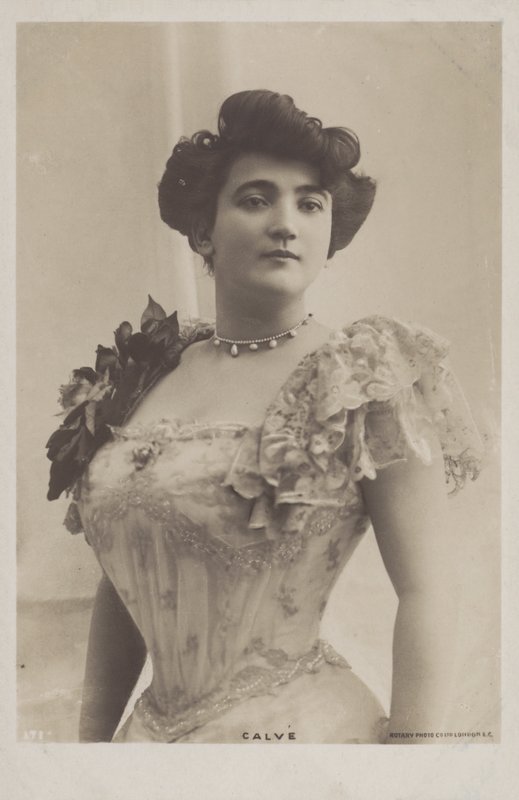 Emma Calve, French operatic soprano by (after) English photographer