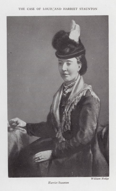 The Case of Louis and Harriet Staunton by (after) English photographer