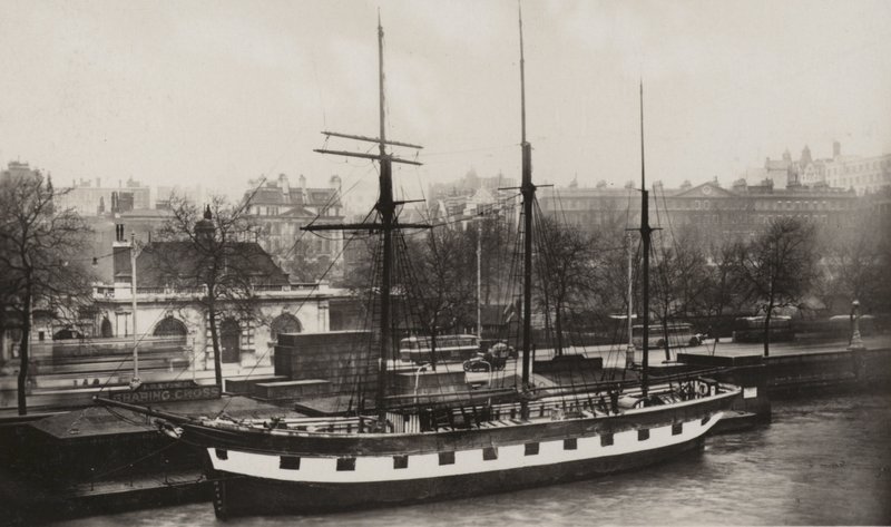 The Friend Ship, Charing Cross Pier by (after) English photographer