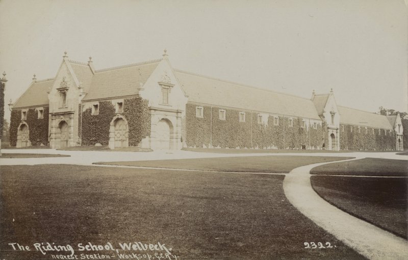 The Riding School, Welbeck, Nottinghamshire by (after) English photographer