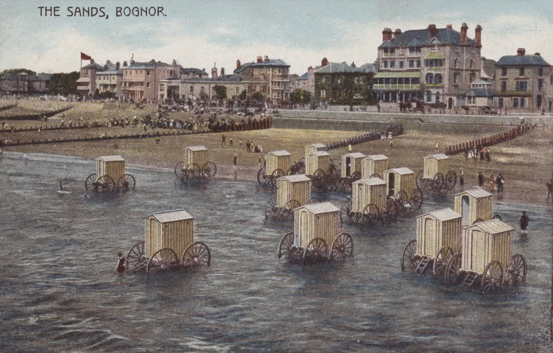 The Sands, Bognor by (after) English photographer