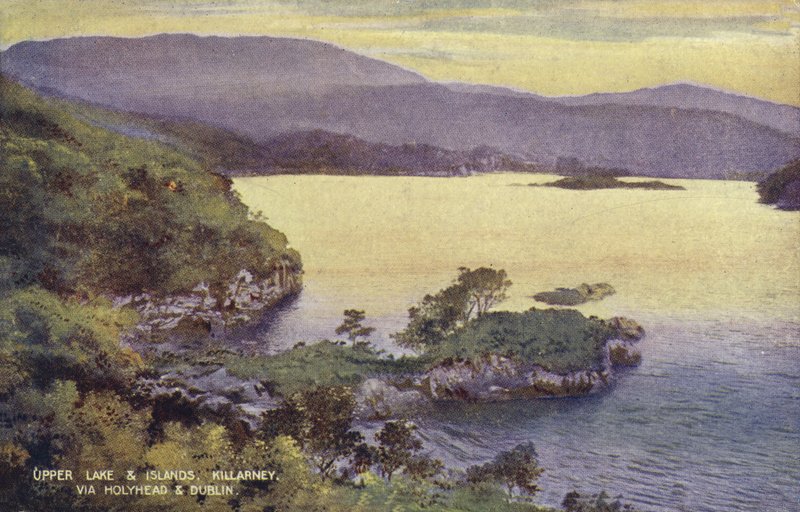 Upper Lake and Islands, Killarney by (after) English photographer