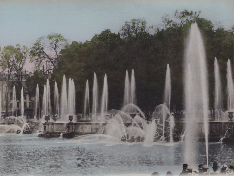 Basin of Neptune by (after) French Photographer