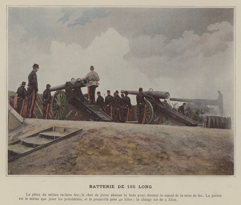 155 Long Battery by (after) French Photographer