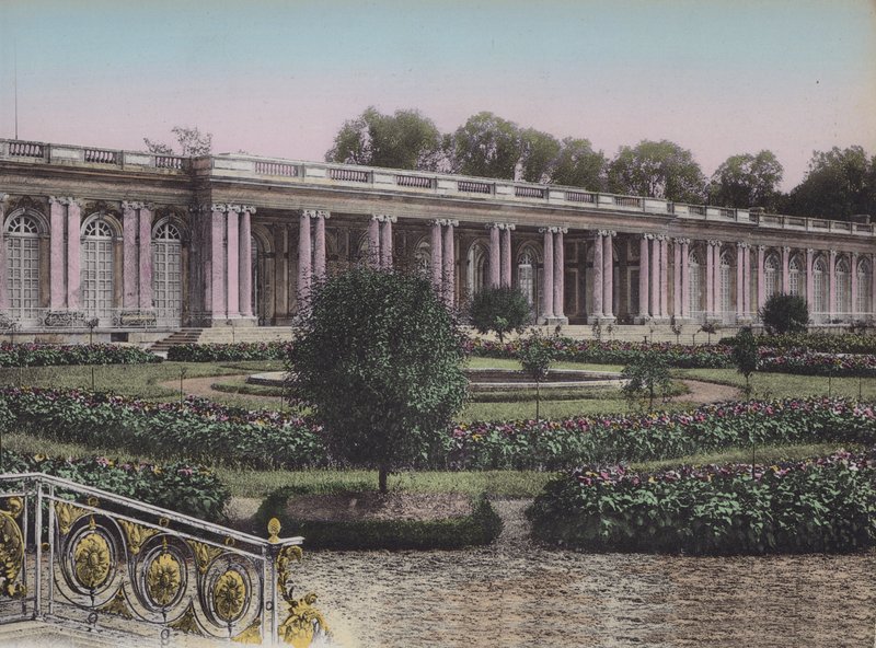 Grand Trianon, Facade on the Gardens by (after) French Photographer