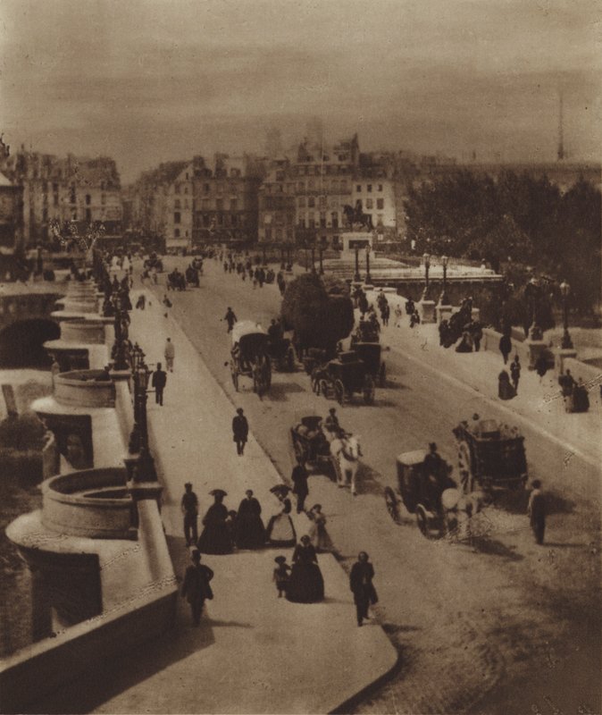 Pont-Neuf, Towards the South by (after) French Photographer