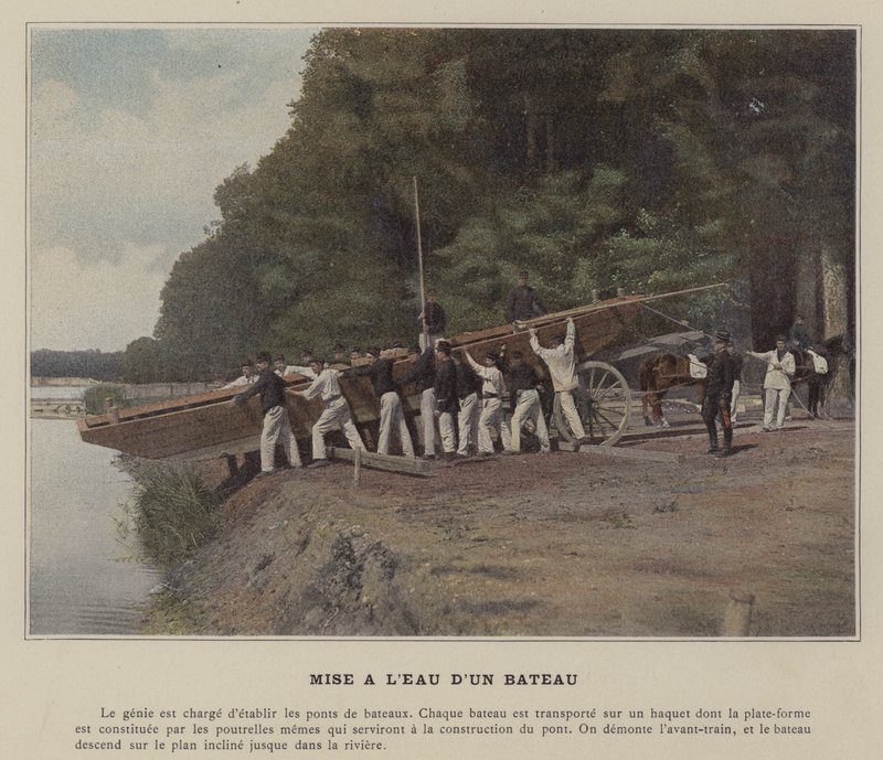 Launching a Boat by (after) French Photographer