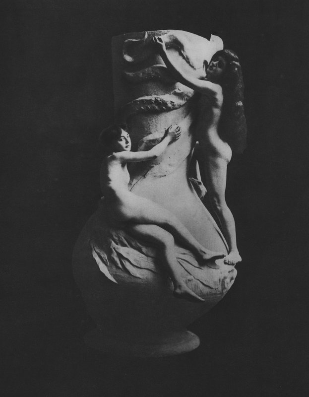 Models with a Vase by (after) French Photographer