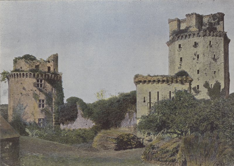 Ruins of the Chateau of Elven by (after) French Photographer