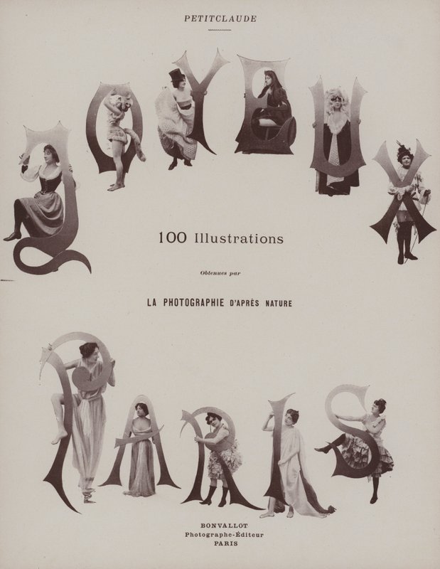 Title Page from Joyeux Paris by (after) French Photographer