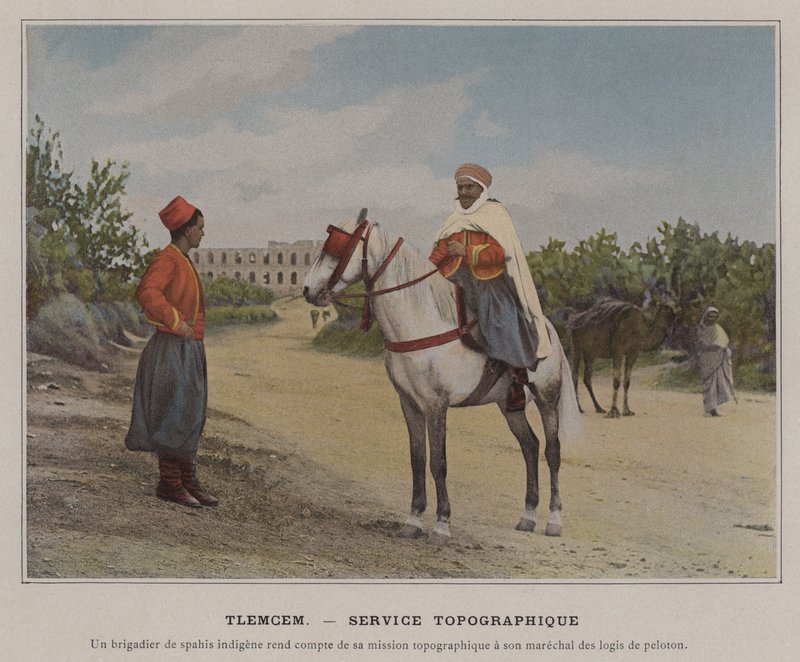 Tlemcen, Topographic Service by (after) French Photographer