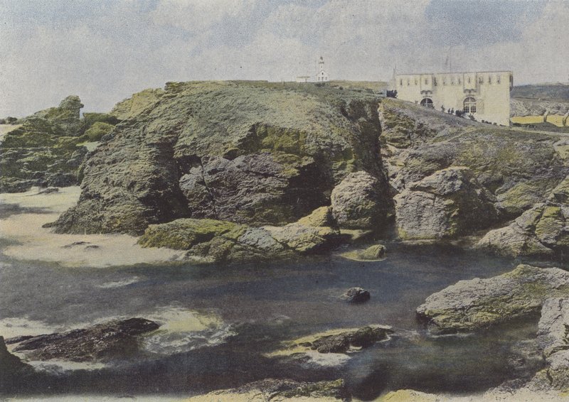 Old Fort at the Pointe des Poulains, Belle-Ile by (after) French Photographer