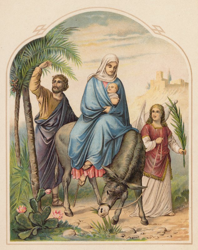 The Flight into Egypt by (after) German School