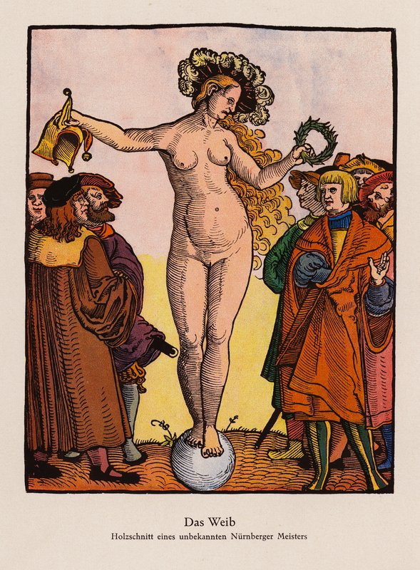 The Woman by (after) German School