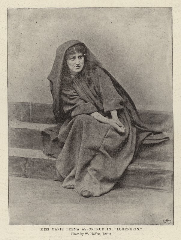 Miss Marie Brema as Ortrud in 