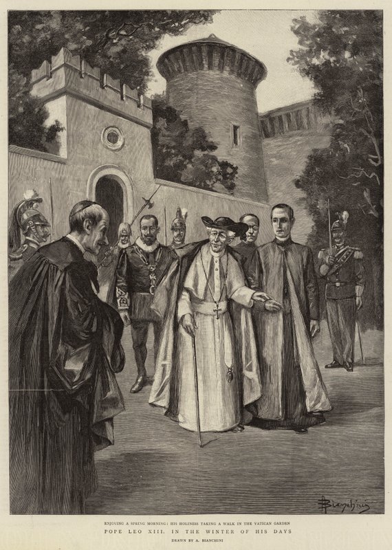 Pope Leo XIII in the Winter of his Days by (after) Italian School