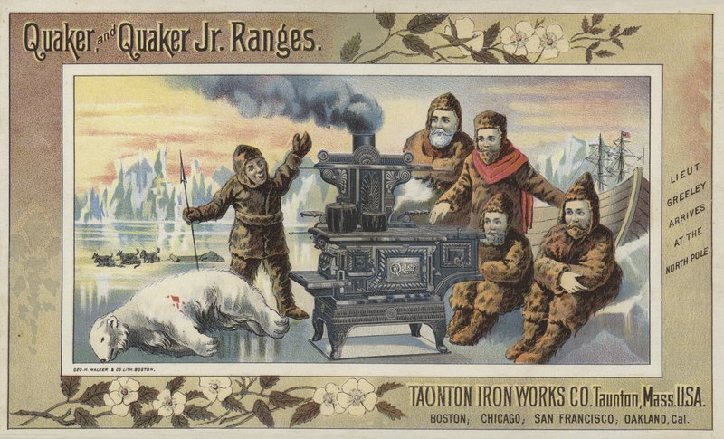 Lt. Adolphous Greeley Arriving at the North Pole by American School
