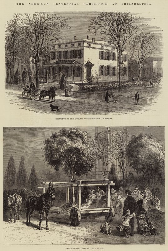 The American Centennial Exhibition at Philadelphia by American School