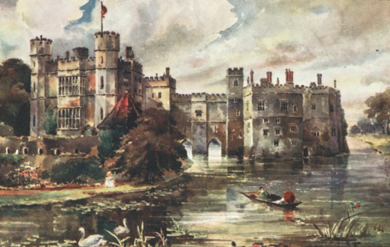 Leeds Castle by English School