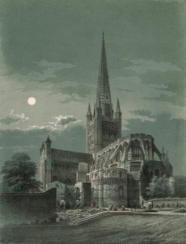 Norwich Cathedral by English School