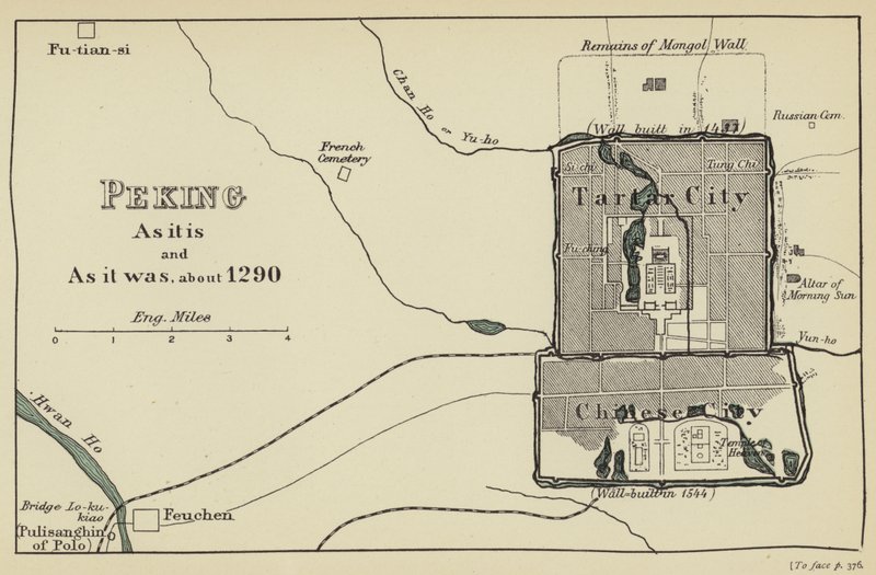 Peking as It Is and as It Was, about 1290 by English School