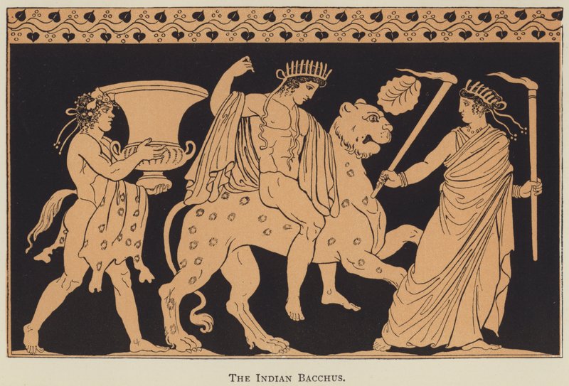 The Indian Bacchus by English School