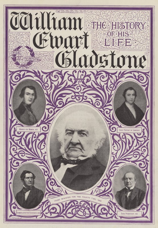 The Life of Gladstone by English School