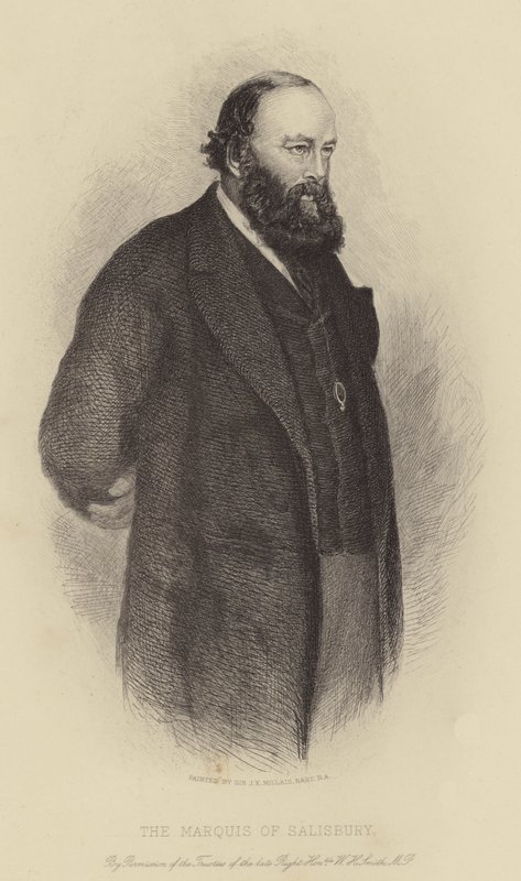 The Marquis of Salisbury by English School
