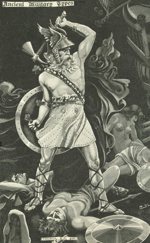 Vikings, AD 400 by English School