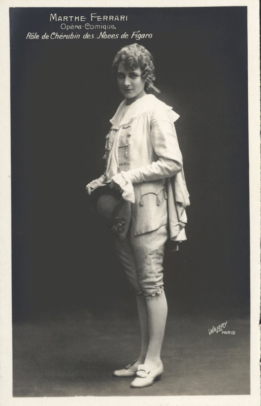 Cherubino, The Marriage of Figaro by French Photographer