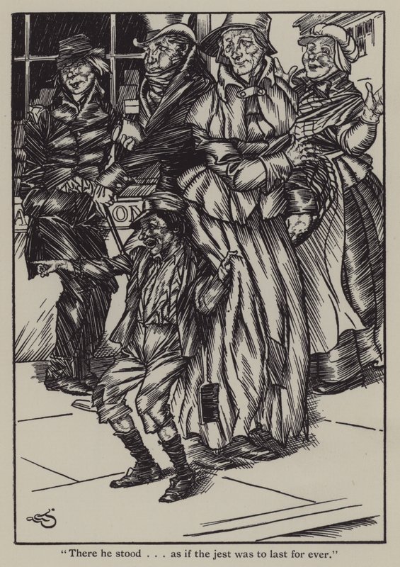Illustration for The Essays of Elia by Charles Lamb by A. Garth Jones