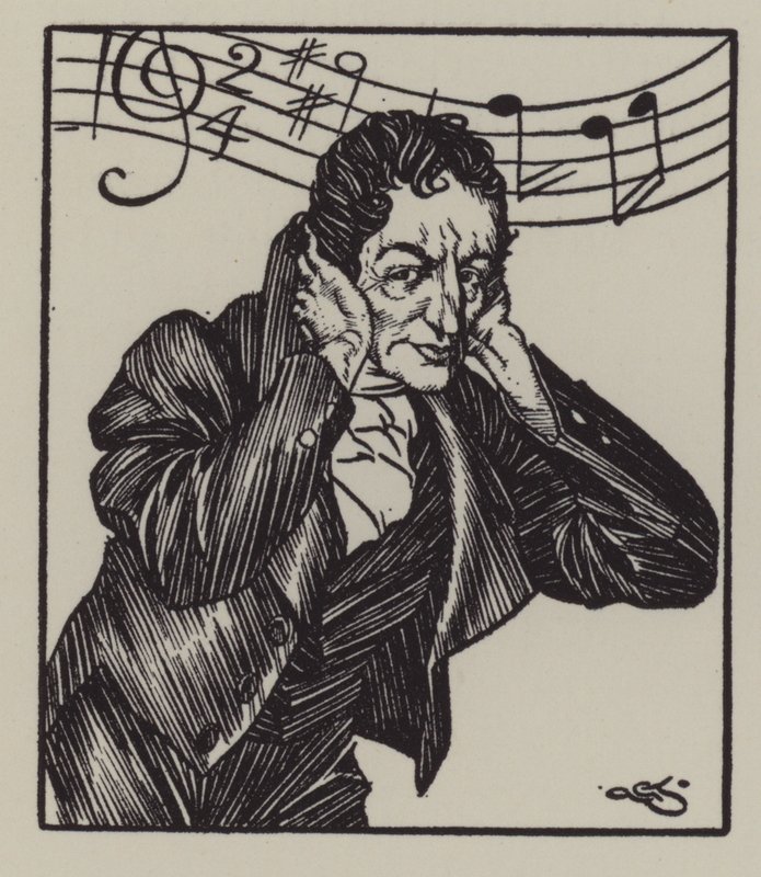 Illustration for The Essays of Elia by Charles Lamb by A. Garth Jones