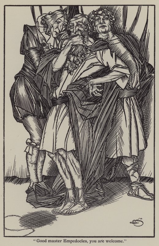 Illustration for The Essays of Elia by Charles Lamb by A. Garth Jones