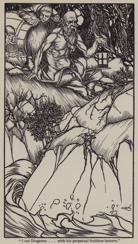 Illustration for The Essays of Elia by Charles Lamb by A. Garth Jones
