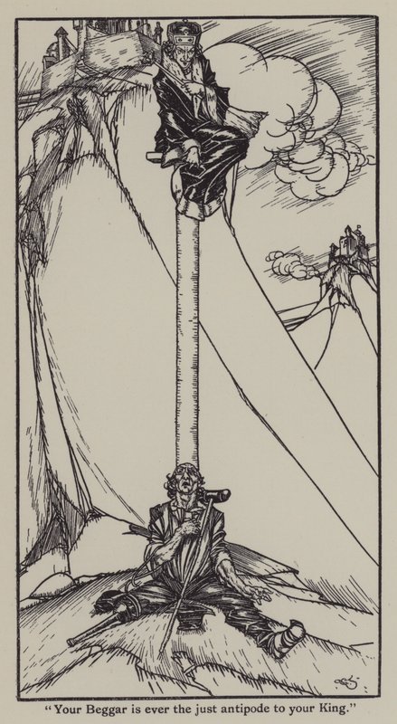 Illustration for The Essays of Elia by Charles Lamb by A. Garth Jones