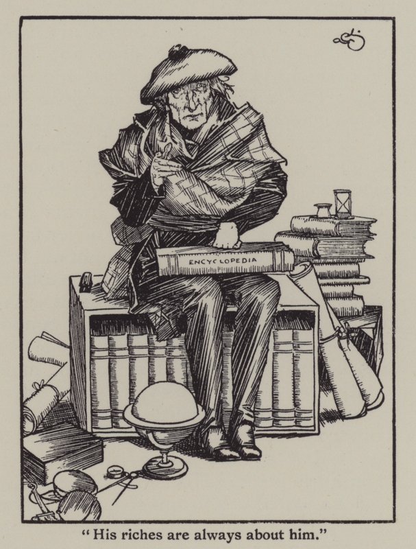 Illustration for The Essays of Elia by Charles Lamb by A. Garth Jones