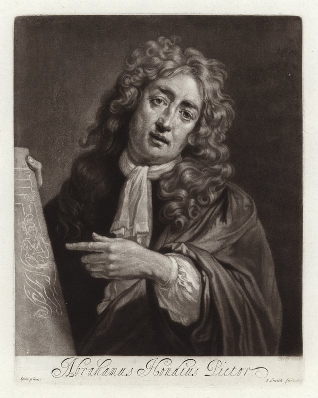 Portrait of Abraham Hondius by Abraham Danielsz. Hondius