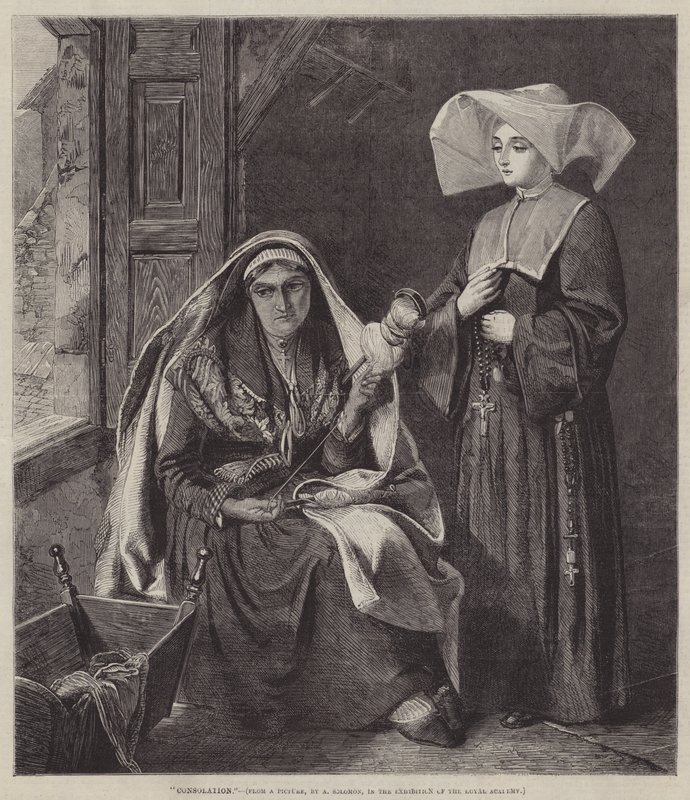 Consolation by Abraham Solomon