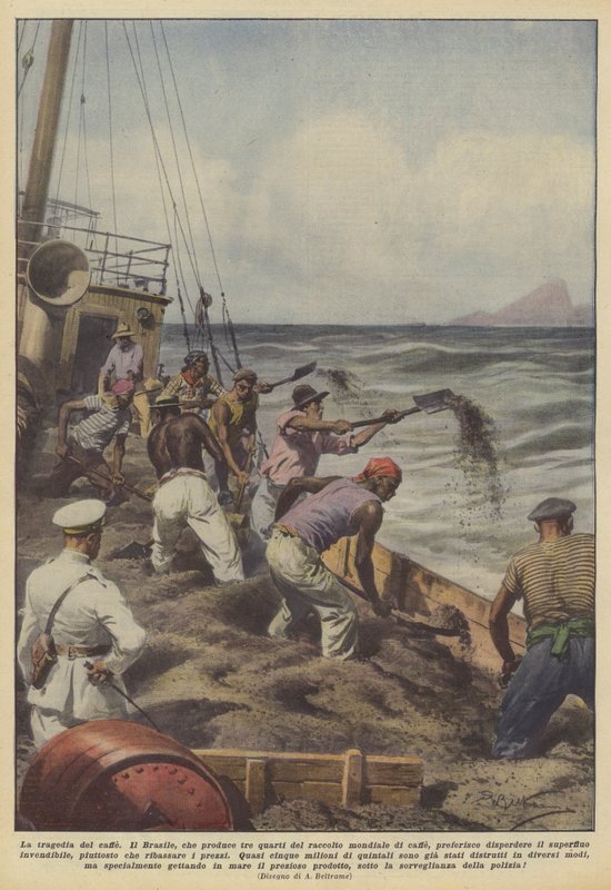 The Coffee Tragedy by Achille Beltrame