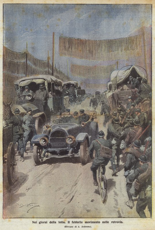 In the Days of the Struggle by Achille Beltrame