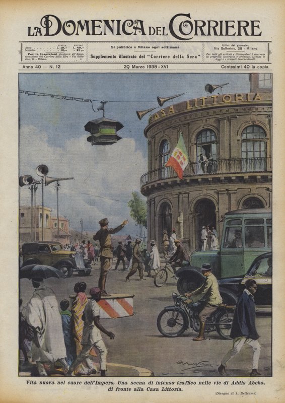 New Life in the Heart of the Empire by Achille Beltrame
