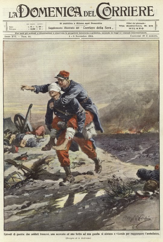 Episodes of War by Achille Beltrame
