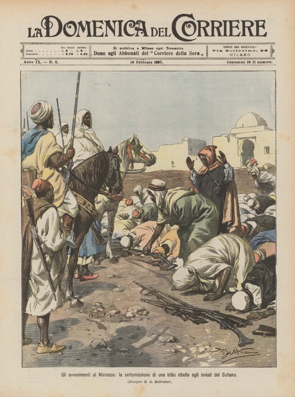 Events in Morocco, the Submission of a Rebel Tribe to the Sultan