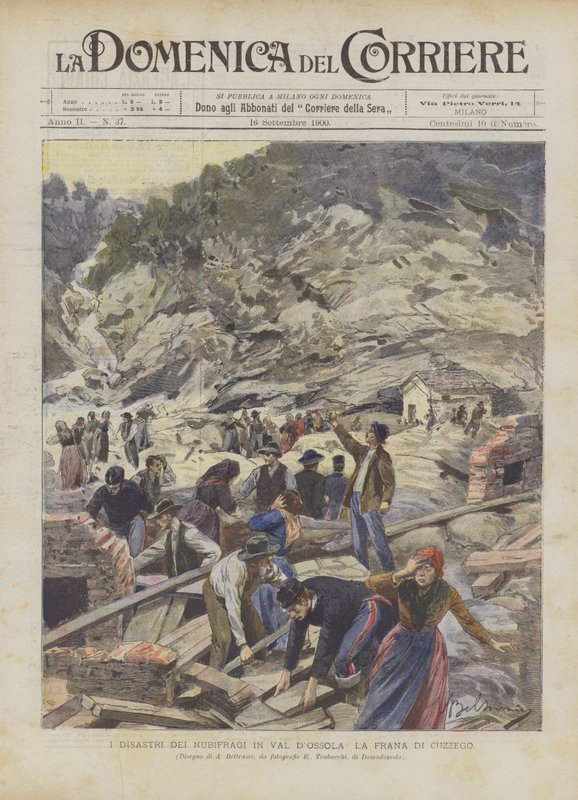 The Disasters of the Torrential Rains in Val d