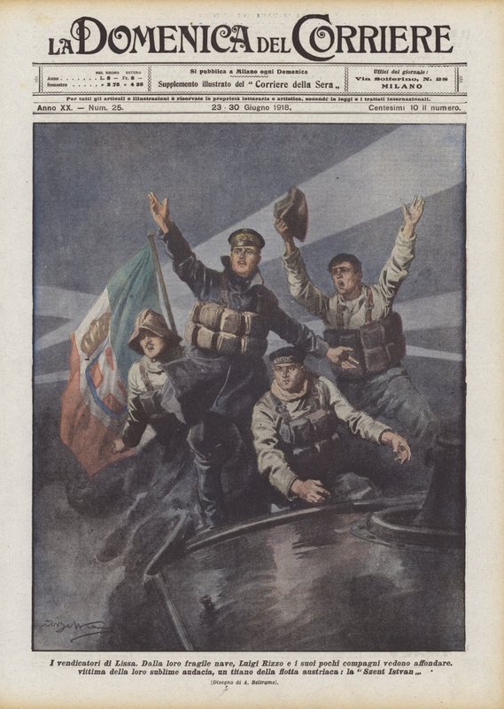 The Avengers of Lissa by Achille Beltrame
